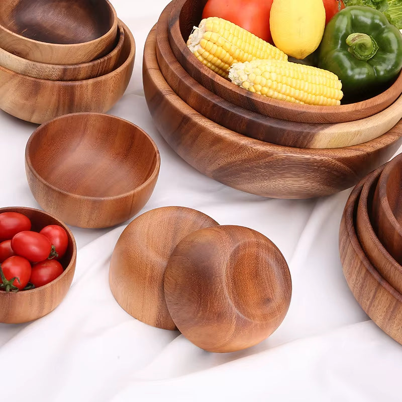 Acacia Wooden Bowl