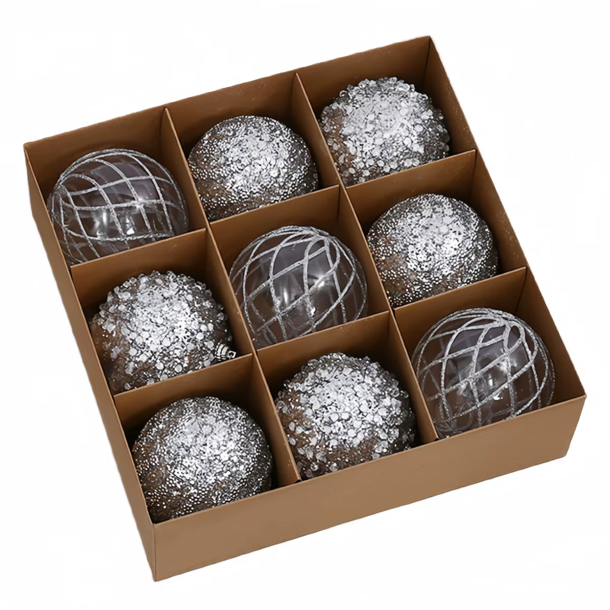 Christmas Party Decor Christmas Ball Ornament Christmas Celebration 8CM Exquisite Decorations Harmonious Touch