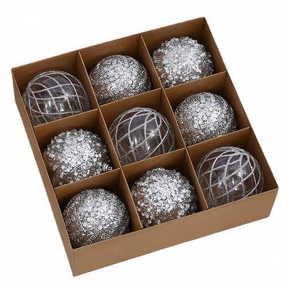 Christmas Party Decor Christmas Ball Ornament Christmas Celebration 8CM Exquisite Decorations Harmonious Touch