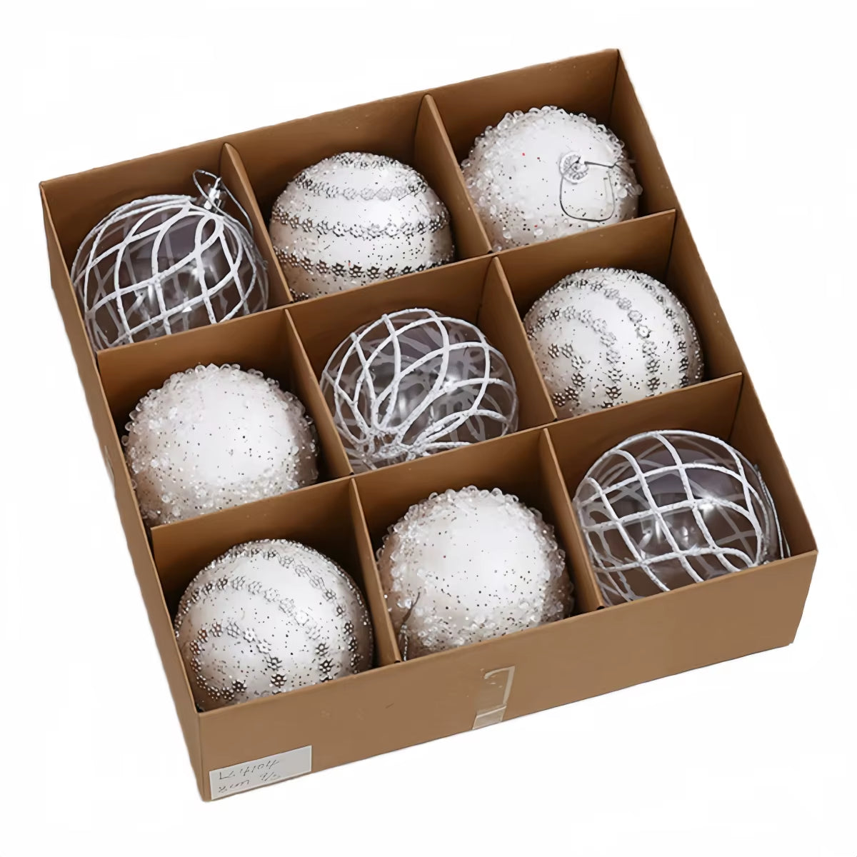 Christmas Party Decor Christmas Ball Ornament Christmas Celebration 8CM Exquisite Decorations Harmonious Touch