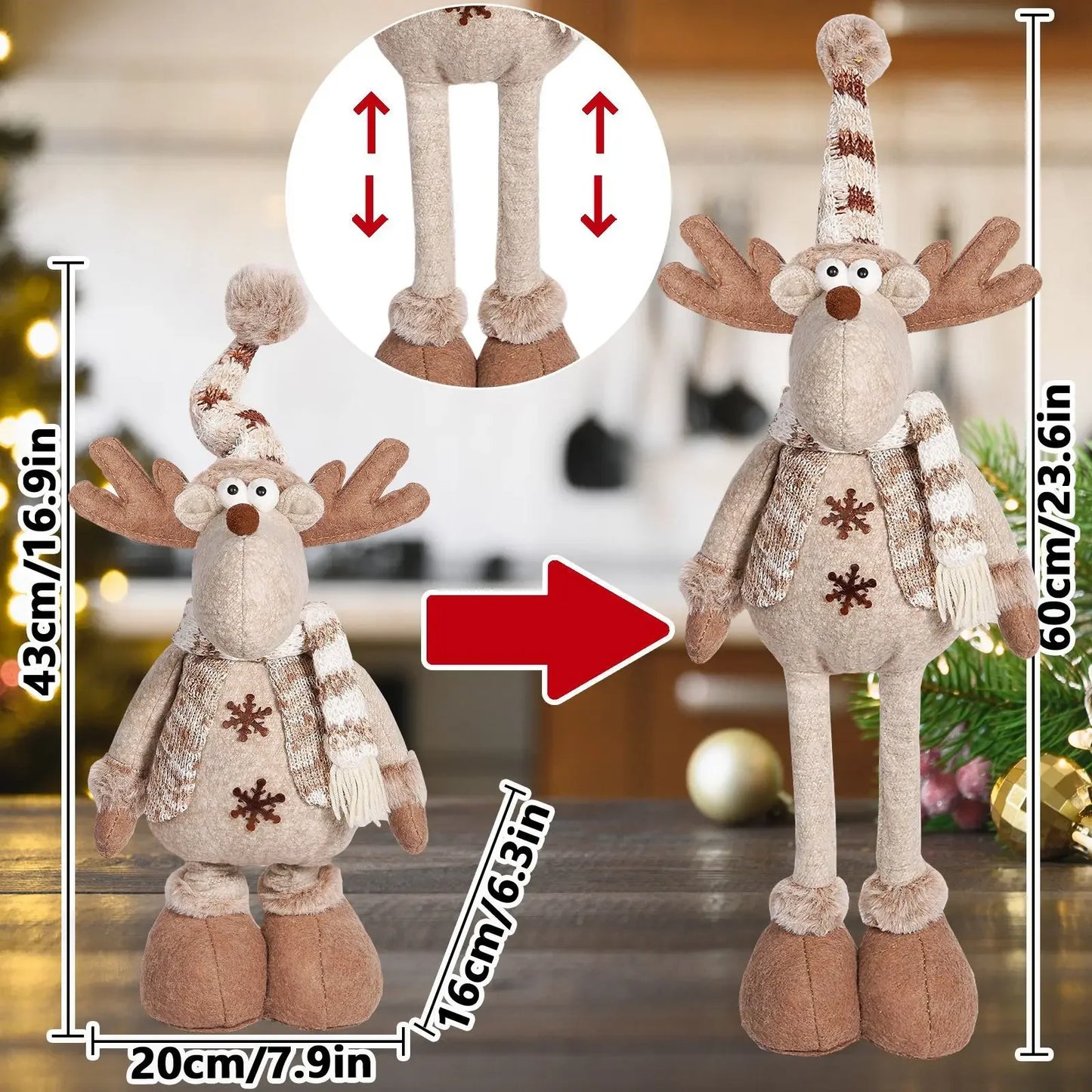 Nordic Neutral Christmas Plush