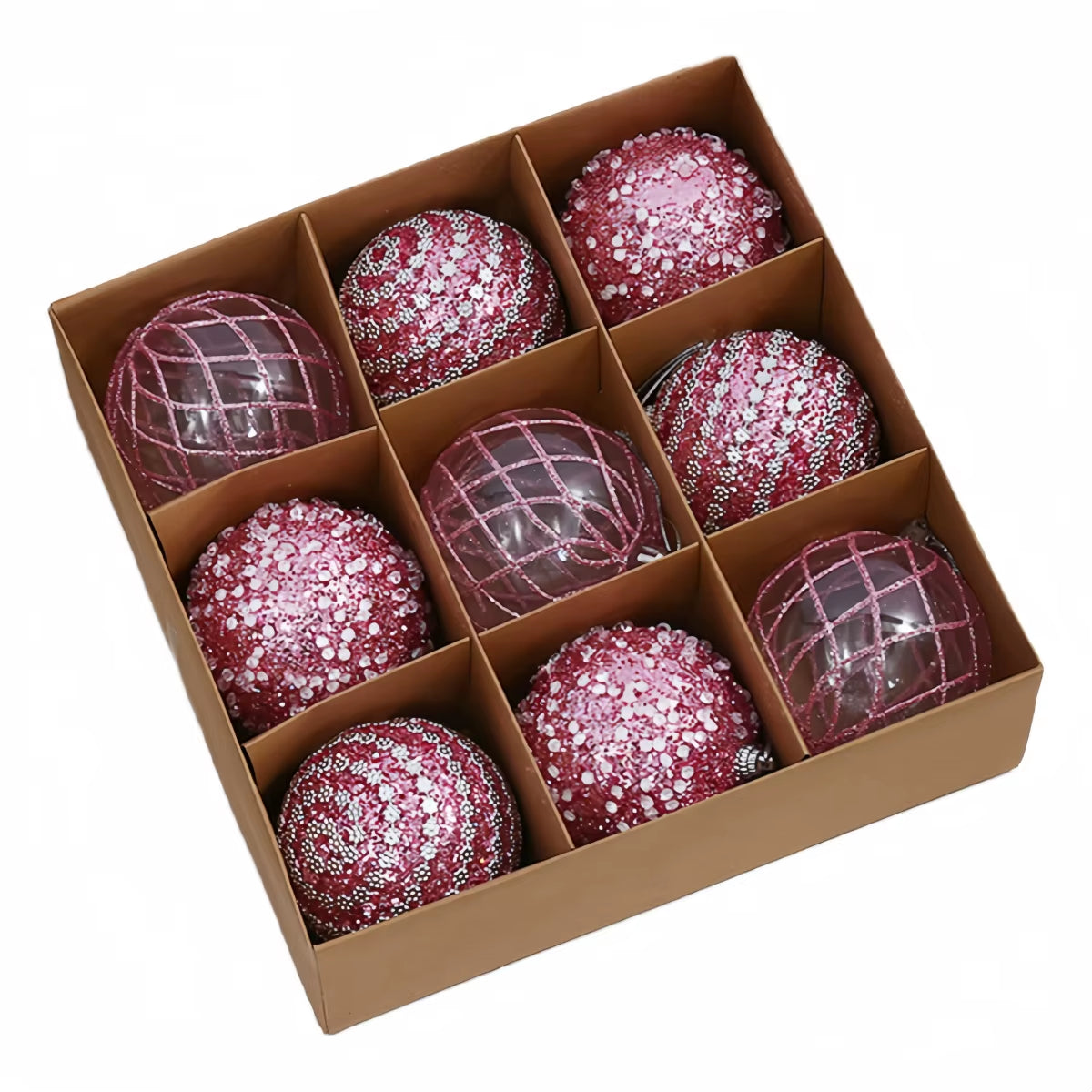 Christmas Party Decor Christmas Ball Ornament Christmas Celebration 8CM Exquisite Decorations Harmonious Touch