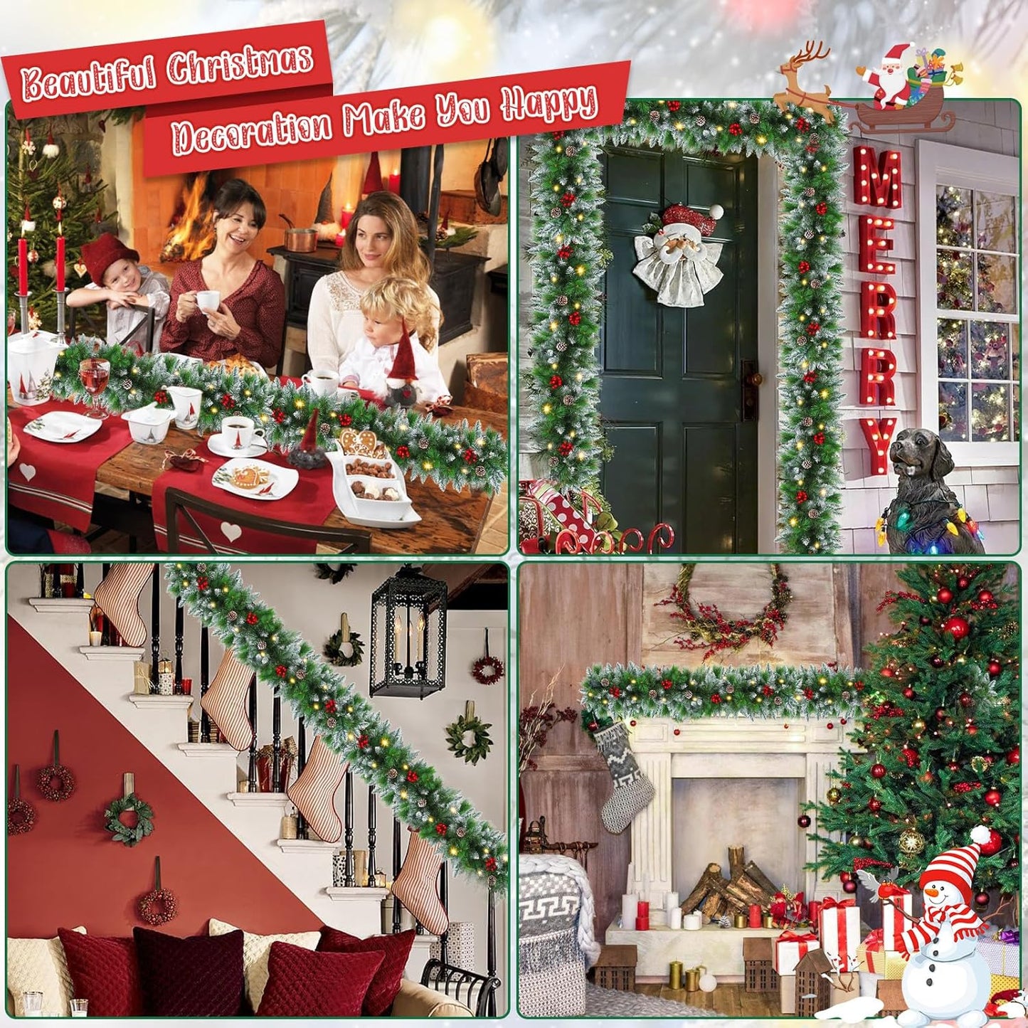 Christmas Garland,Christ